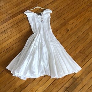 Beautiful white sundress